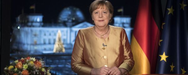 German Chancellor Angela Merkel  - 俄羅斯衛星通訊社