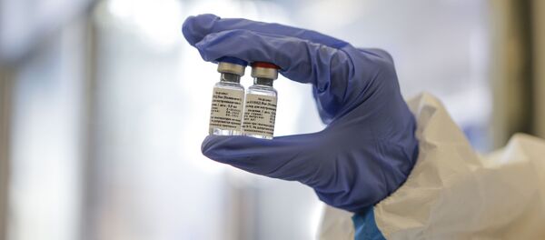 Производство вакцины Спутник V в Институте эпидемиологии и микробиологии имени Н. Ф. Гамалеи - 俄罗斯卫星通讯社