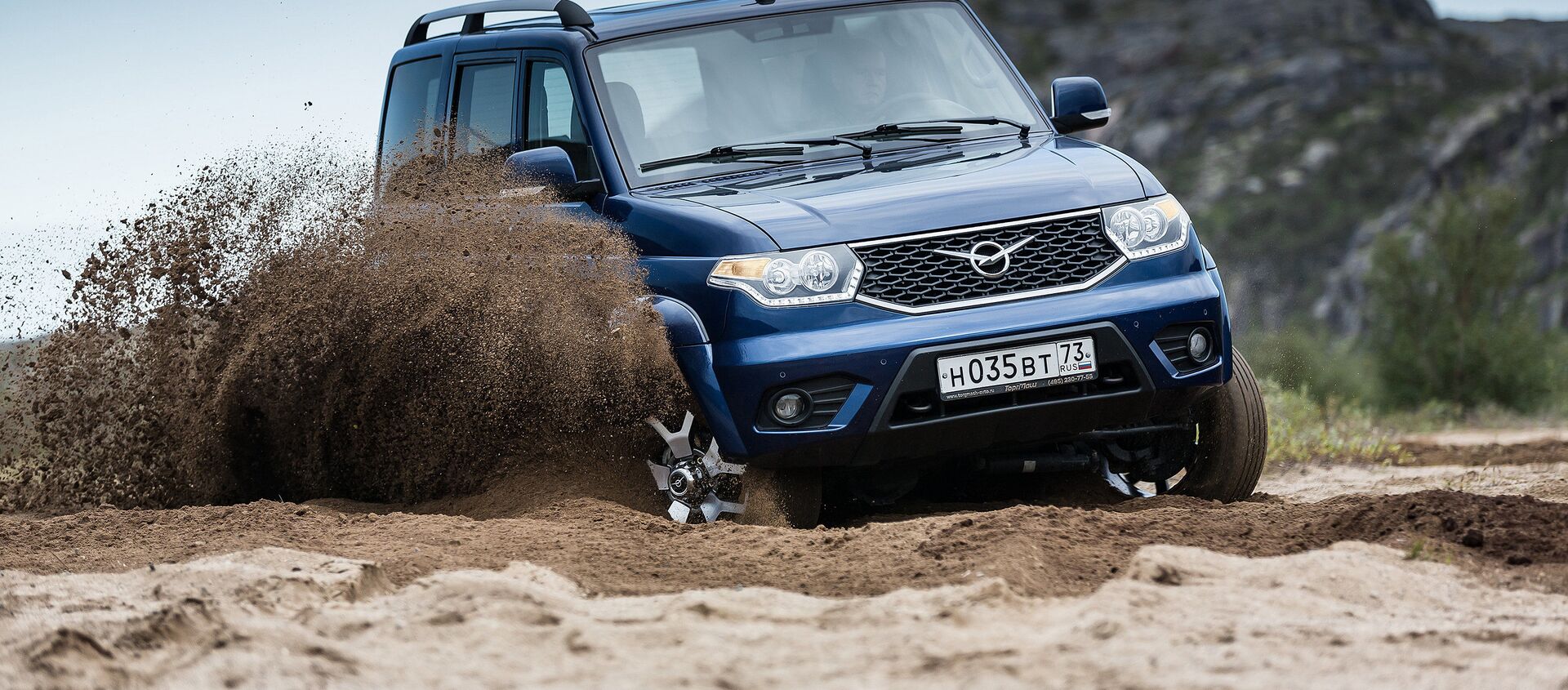 Автомобиль УАЗ Патриот 2019 модельного года - 俄羅斯衛星通訊社, 1920, 24.01.2021