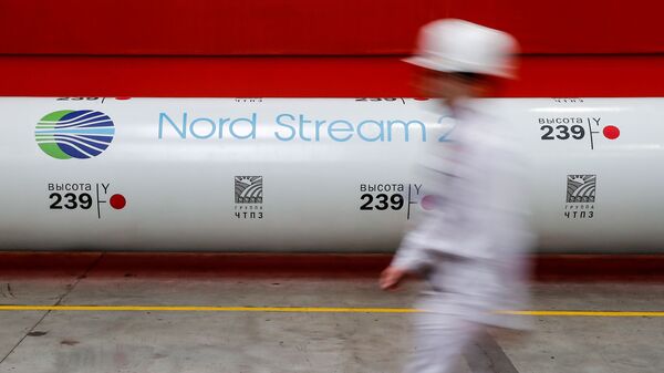 Проект газопровода Nord Stream 2 на Челябинском трубопрокатном заводе, Россия  - 俄羅斯衛星通訊社