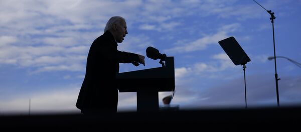 Избранный президент США Джо Байден в Атланте. 4 января 2021 - 俄罗斯卫星通讯社