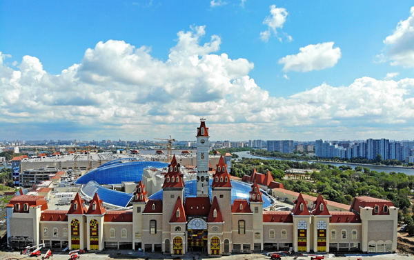 鸟瞰“梦幻岛”娱乐公园 - 俄罗斯卫星通讯社