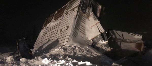 Последствия схода лавины в Красноярском крае - 俄羅斯衛星通訊社