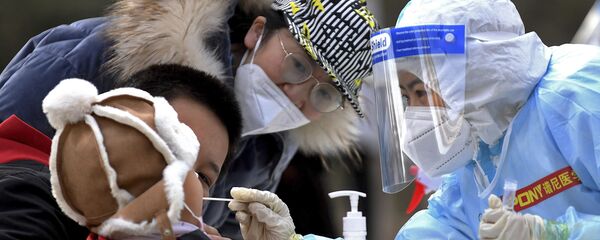 Тестирование на коронавирус в Китае - 俄罗斯卫星通讯社