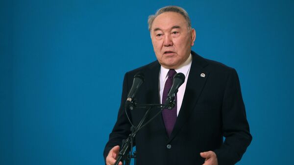 Первый президент Республики Казахстан Нурсултан Назарбаев  - 俄羅斯衛星通訊社