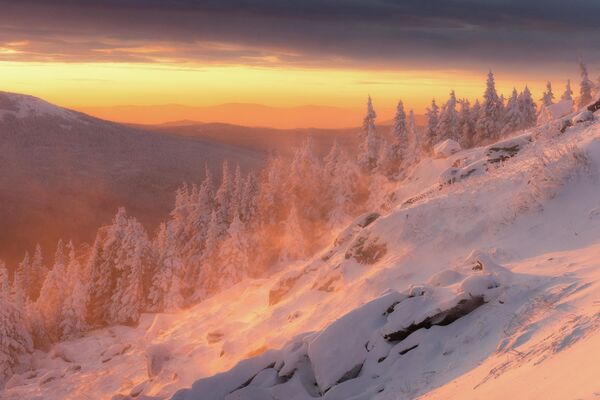 冬天的驚艷色彩，哪裡可以遇見俄羅斯的全真七彩 - 俄羅斯衛星通訊社