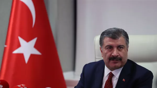 Turkish Health Minister Fahrettin Koca  - 俄羅斯衛星通訊社