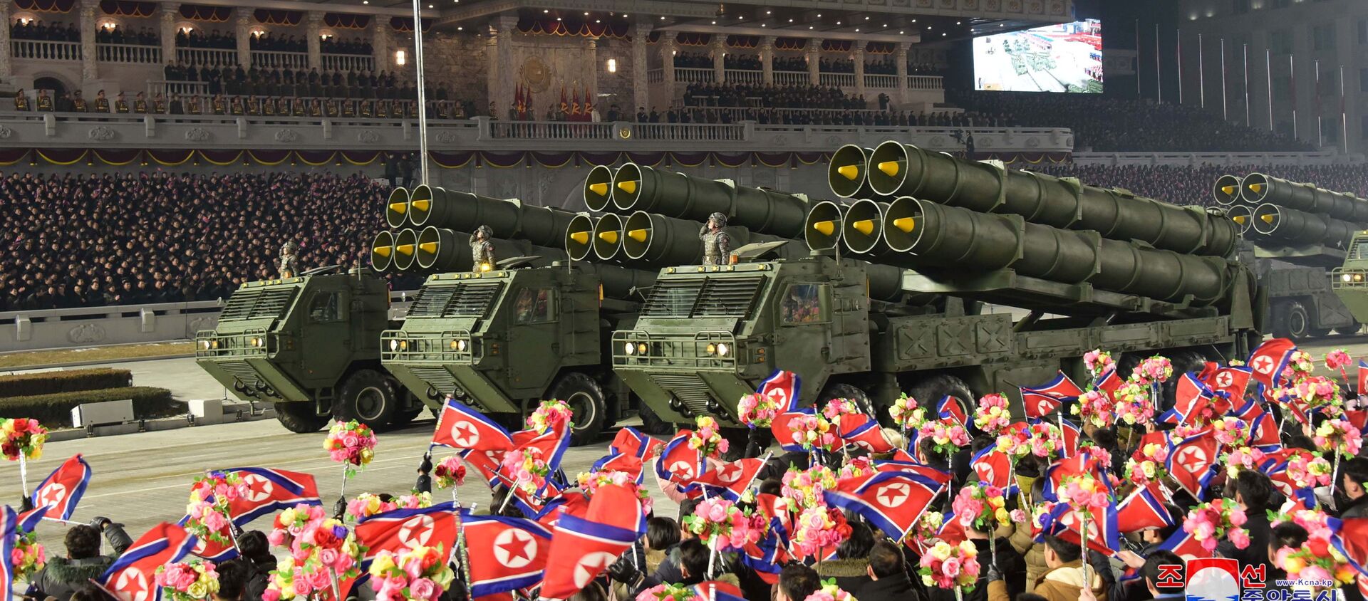 朝鲜在阅兵式上展示潜射弹道导弹 - 俄罗斯卫星通讯社, 1920, 20.10.2021