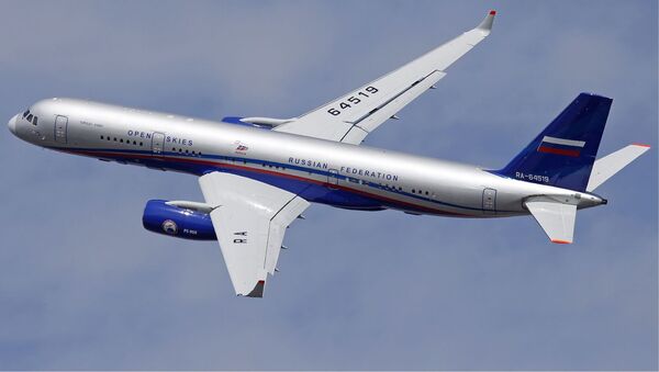 Самолет авиационного наблюдения Ту-214ОН - 俄羅斯衛星通訊社