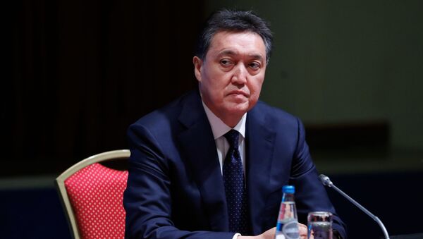 Премьер-министр Казахстана Аскар Мамин - 俄罗斯卫星通讯社