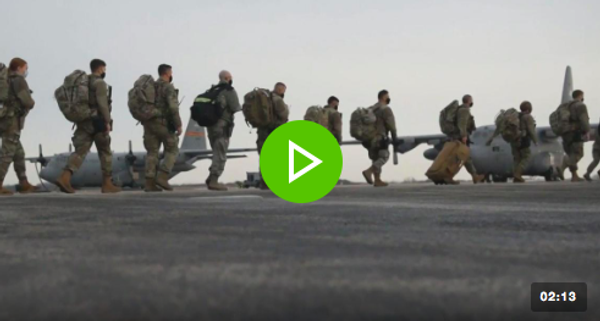  国民警卫队士兵前往华盛顿为拜登就职做准备 - 俄罗斯卫星通讯社