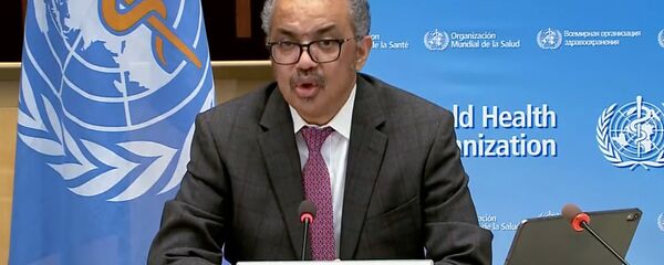 Глава Всемирной организации здравоохранения Тедрос Адханом Гебрейесус - 俄罗斯卫星通讯社