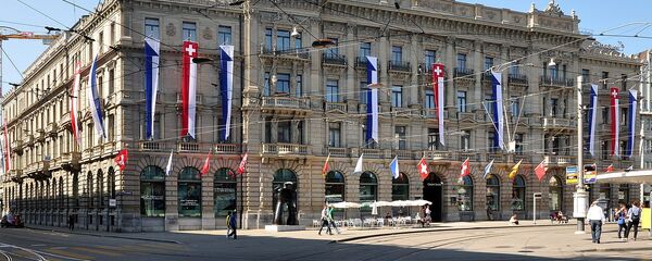 Штаб-квартира Credit Suisse - 俄罗斯卫星通讯社