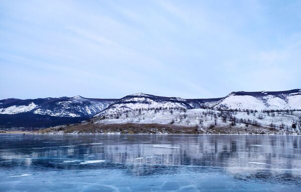 Лед на озере Байкал - 俄罗斯卫星通讯社