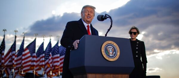 Дональд Трамп во время финальной речи в Мэриленде - 俄罗斯卫星通讯社