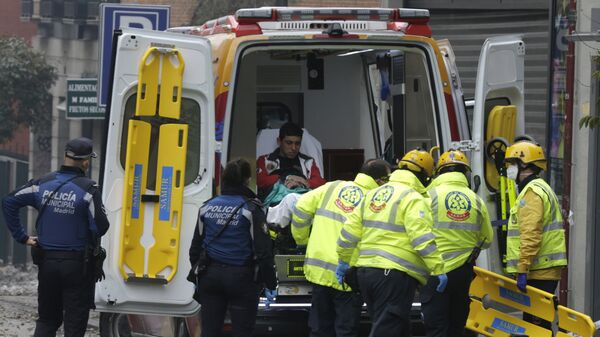 西班牙救护车 - 俄罗斯卫星通讯社