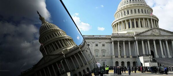 Капитолий США во время церемонии инаугурации Джо Байдена в Вашингтоне Капитолий США во время церемонии инаугурации Джо Байдена в Вашингтоне - 俄罗斯卫星通讯社