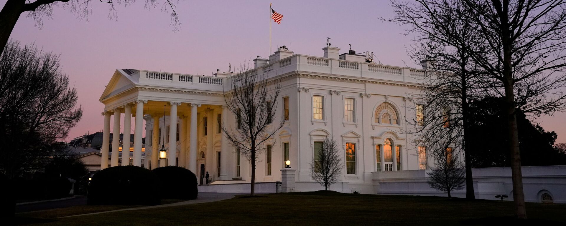 Белый дом на закате в Вашингтоне - 俄罗斯卫星通讯社, 1920, 07.12.2021