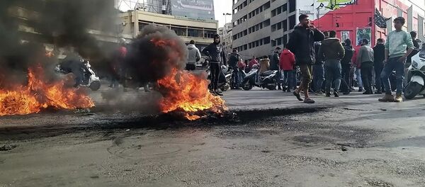 Акция протеста в Триполи - 俄罗斯卫星通讯社