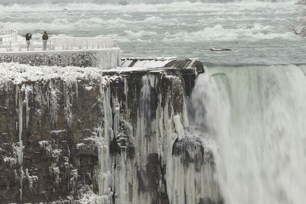 當蒸汽變成冰：尼亞加拉大瀑布的冬天 - 俄羅斯衛星通訊社