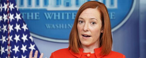 White House Press Secretary Jen Psaki holds a press briefing at the White House in Washington, U.S., January 26, 2021 - 俄羅斯衛星通訊社