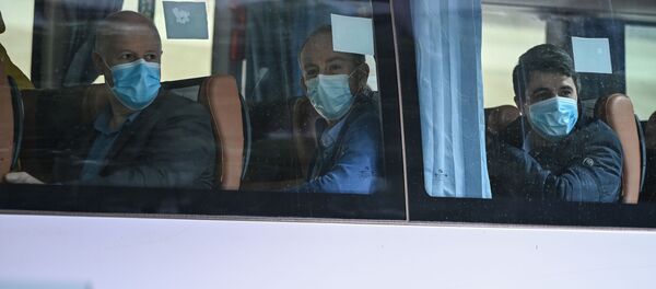 Members of the World Health Organization (WHO) team Members of the World Health Organization (WHO) team - 俄罗斯卫星通讯社