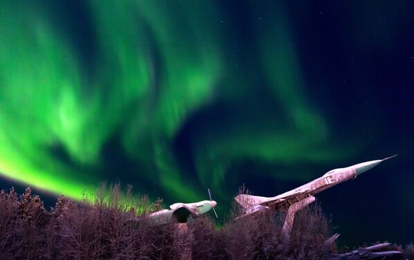 Северное сияние в Мурманске - 俄羅斯衛星通訊社