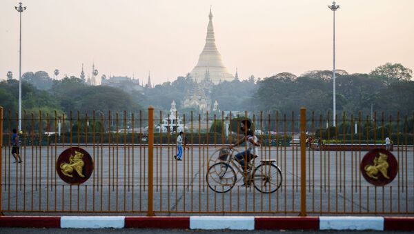 Пагода Шведагон в Янгоне  - 俄罗斯卫星通讯社