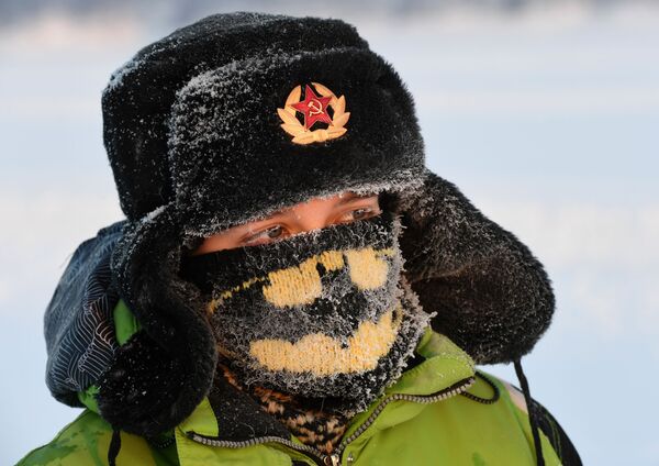 克拉斯诺亚尔斯克的严寒 - 俄罗斯卫星通讯社