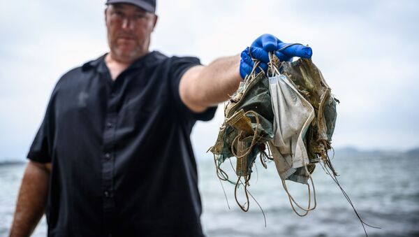 新冠大流行致超过2.5万吨医用塑料垃圾流入海洋 - 俄罗斯卫星通讯社