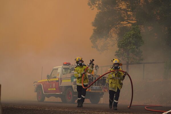 澳大利亞消防員正準備撲滅野火。 - 俄羅斯衛星通訊社