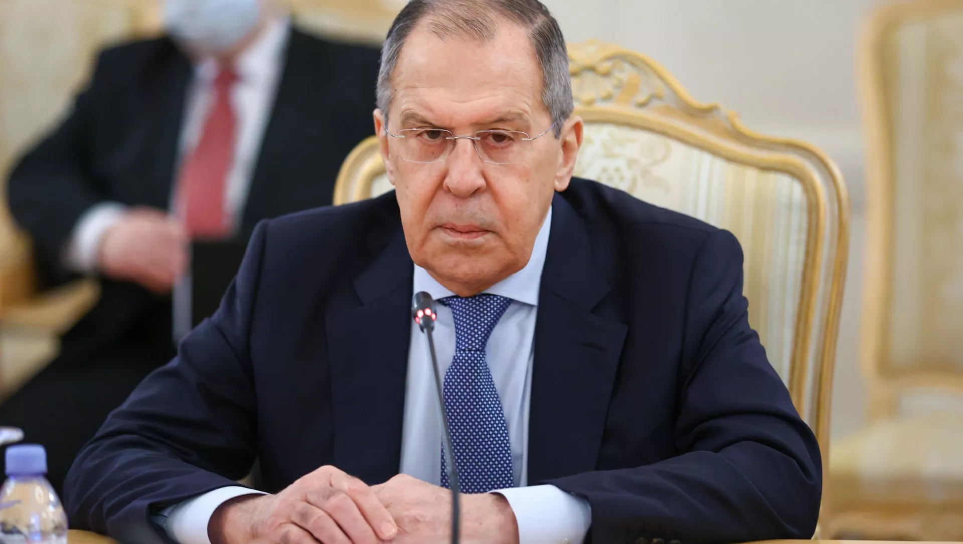 Министр иностранных дел РФ Сергей Лавров во время встречи с министром иностранных дел Швеции Анн Линде в Москве. - 俄羅斯衛星通訊社, 1920, 03.02.2021