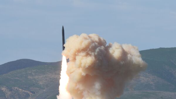 Запуск ракеты в военной базы США - 俄羅斯衛星通訊社