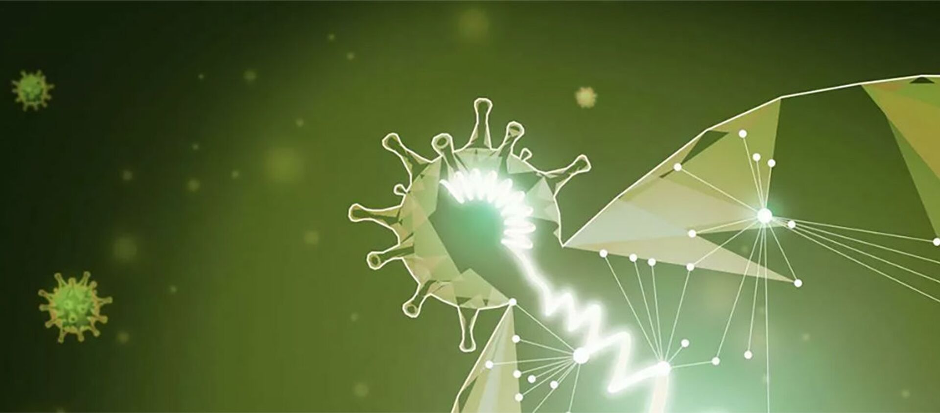 Взаимодействие вируса SARS-CoV-2 с клетками-хозяевами - 俄罗斯卫星通讯社, 1920, 06.02.2021