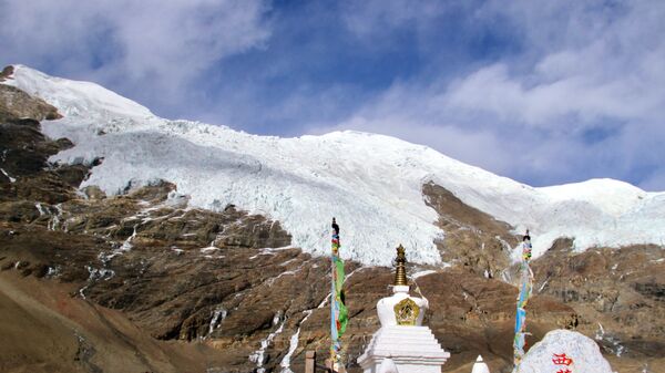 Ледник Карола в Тибете - 俄羅斯衛星通訊社
