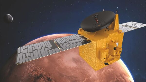  Выход на орбиту Марса автоматической межпланетной станции Al Amal - 俄罗斯卫星通讯社
