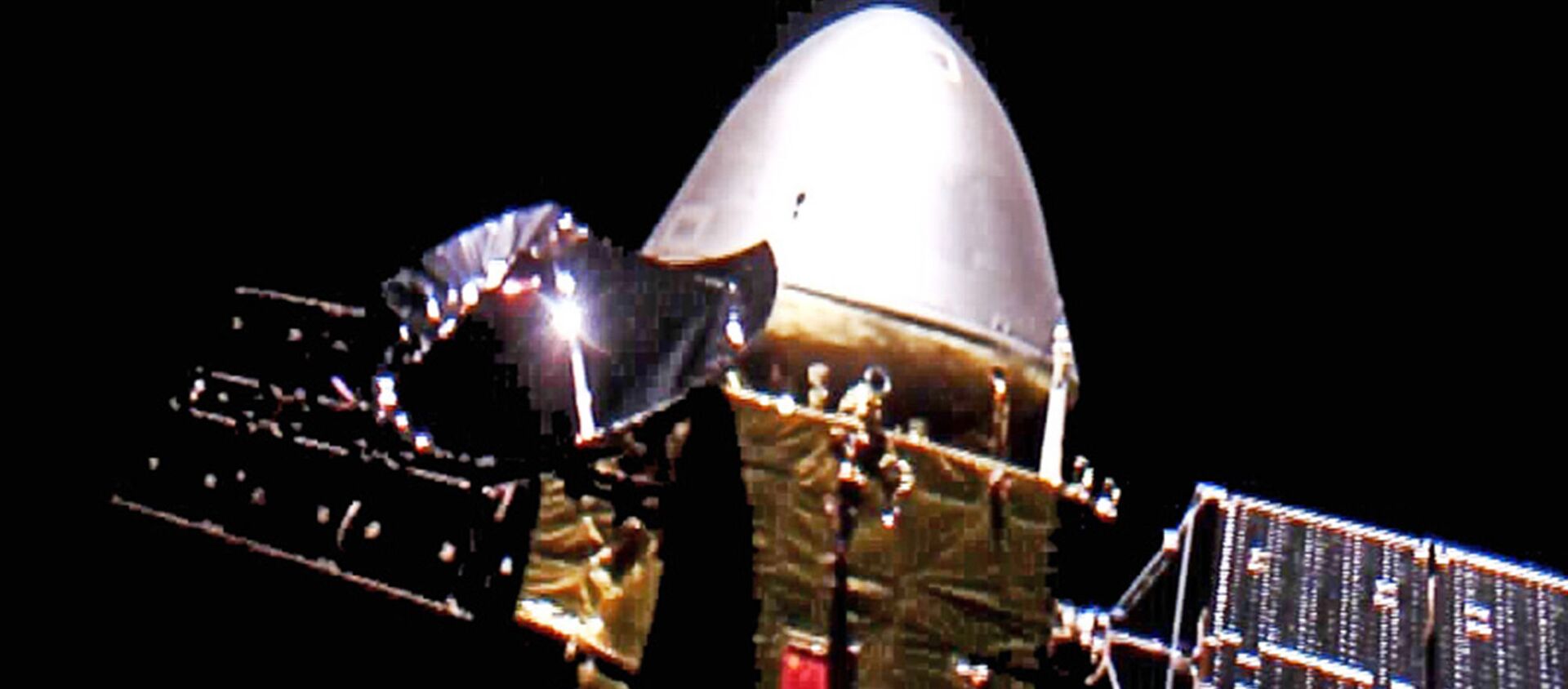 Китайский Зонд Тяньвэнь-1 на пути к Марсу. - 俄罗斯卫星通讯社, 1920, 10.02.2021