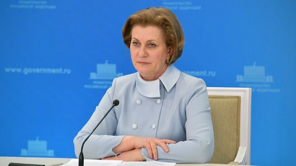 Глава Роспотребнадзора Анна Поповой - 俄罗斯卫星通讯社
