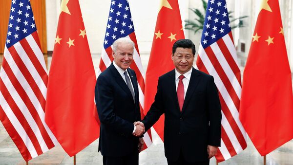 Президент США Джо Байден и председатель КНР Си Циньпин. Архивное фото - 俄羅斯衛星通訊社