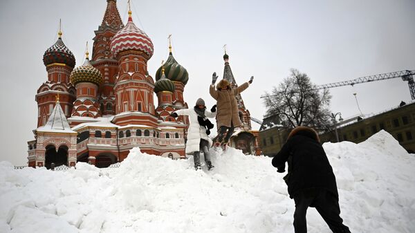 На Красной площади в Москве - 俄罗斯卫星通讯社