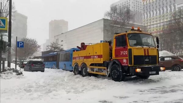 莫斯科市單日降雪量幾乎創新高 - 俄羅斯衛星通訊社