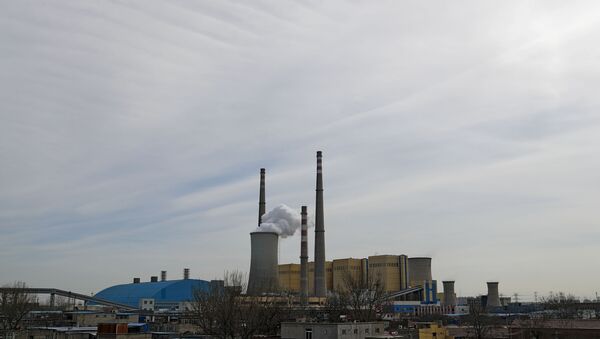 Угольная электростанция в Китае - 俄羅斯衛星通訊社