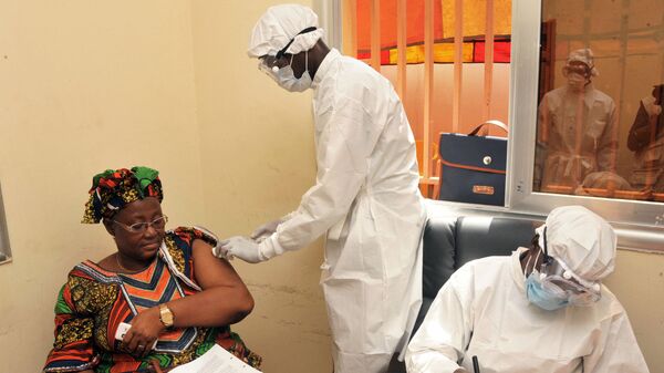 Вакцинация против Эболы в Гвинее - 俄羅斯衛星通訊社