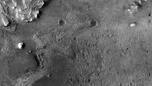 Место посадки NASA's Perseverance Mars Rover на Марсе - 俄罗斯卫星通讯社