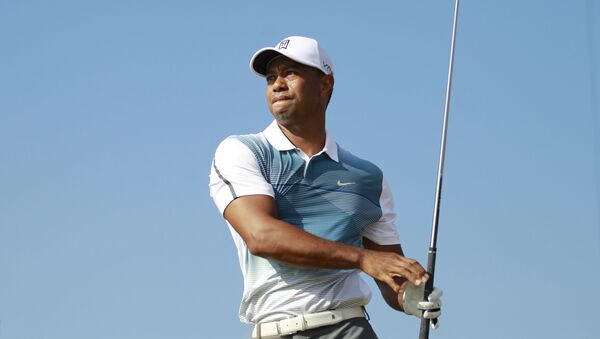 Американский гольфист Тайгер Вудс - 俄罗斯卫星通讯社