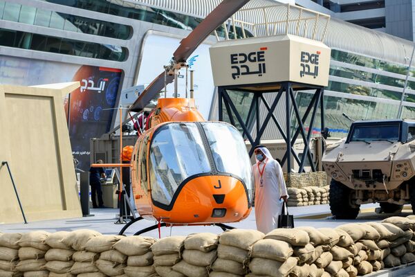 阿布扎比IDEX 2021国际防务展中展出的直升机。 - 俄罗斯卫星通讯社
