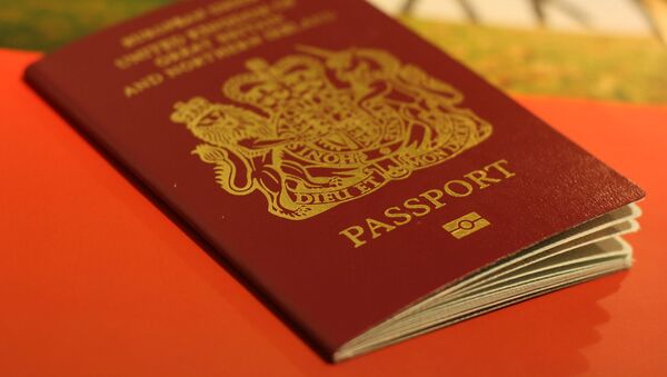 Британский паспорт - 俄罗斯卫星通讯社