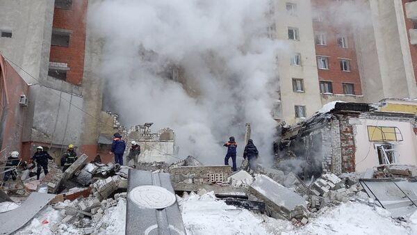 Взрыв в жилом доме в Нижнем Новгороде - 俄罗斯卫星通讯社