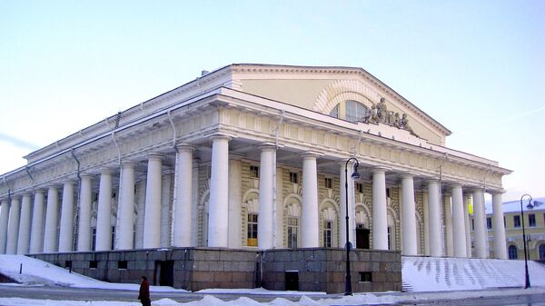 Здание Санкт-Петербургской Биржи - 俄羅斯衛星通訊社