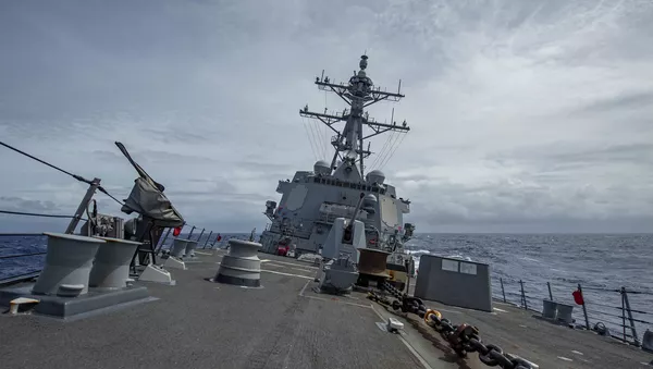 Эскадренный миноносец USS John Finn (DDG 113) в Тихом океане - 俄羅斯衛星通訊社